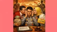 Ilustrasi Godaan Politik Ke Polisi Ilustrasi Godaan Politik Ke Polisi