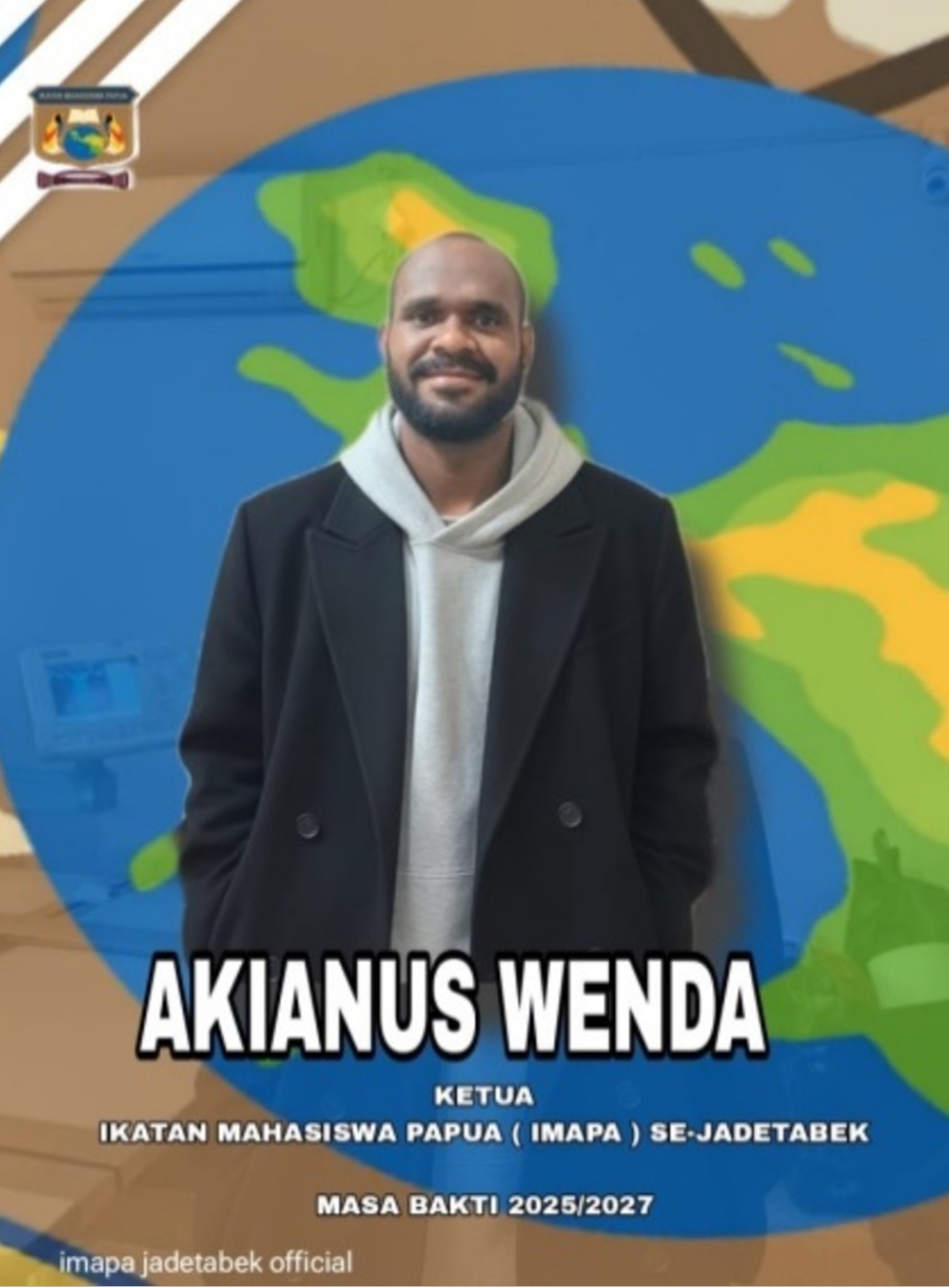 Ketua Imapa Akianus Wenda