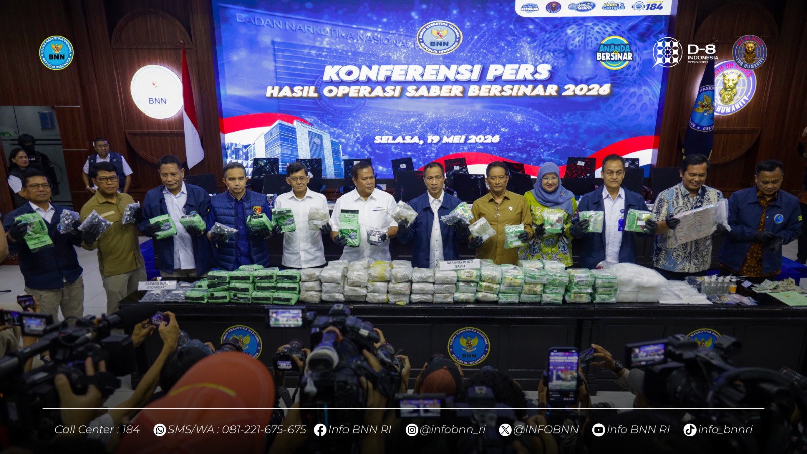 Konferensi Pers Operasi Saber Bersinar 2026